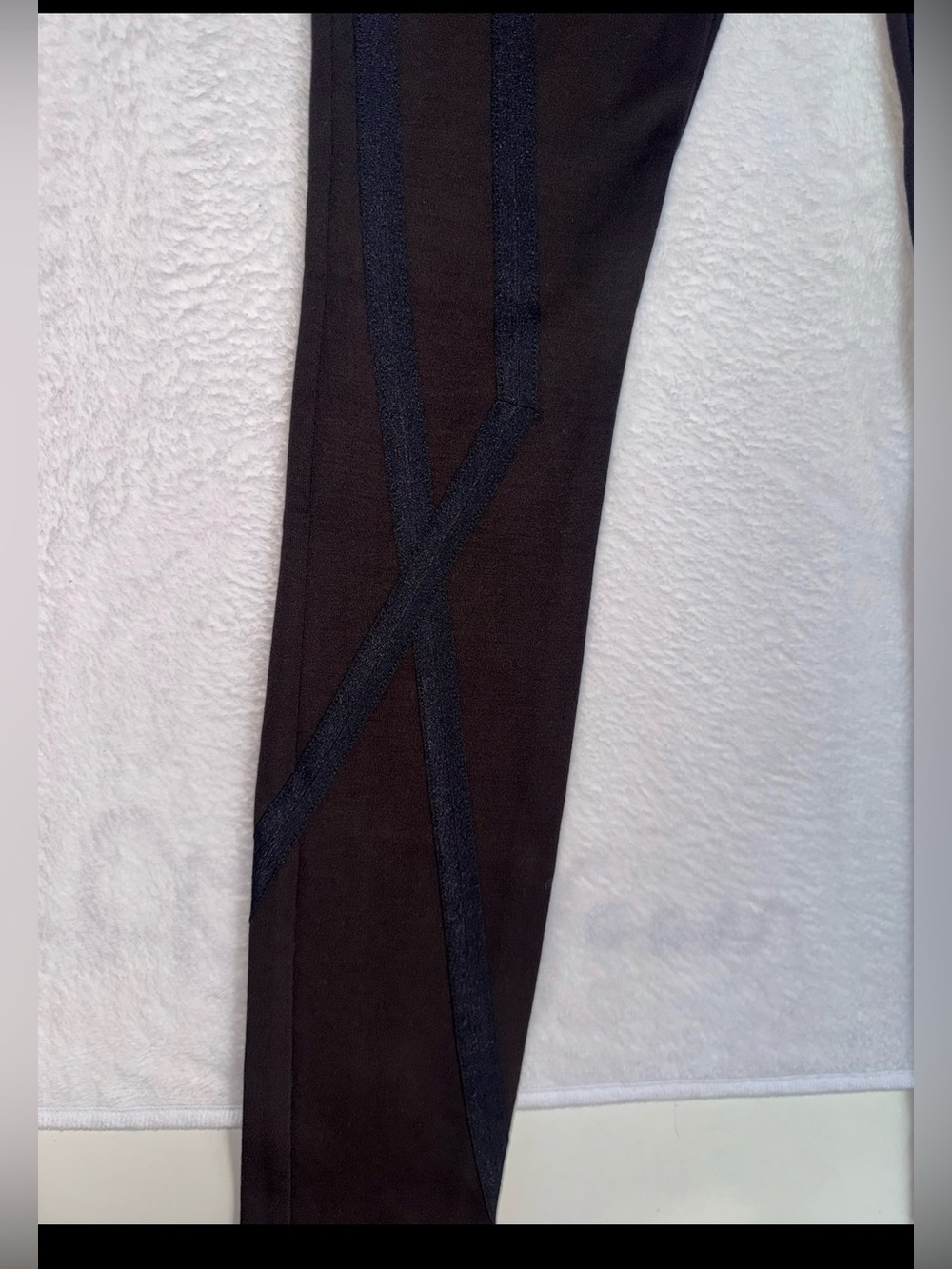 Theory Tranqjil K Satin Panel Leggings Petite - Picture 8 of 12